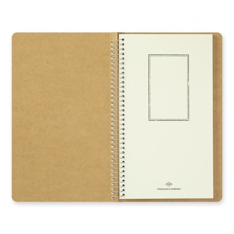 Watercolour Spiral Ring Notebook A5 Slim by Traveler's Company