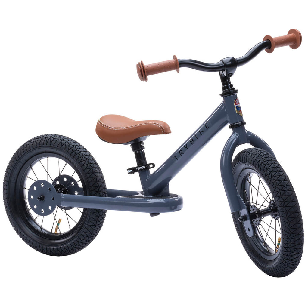 Trybike 2-in-1 Balance Bike / Tricycle in Grey by Co&Co