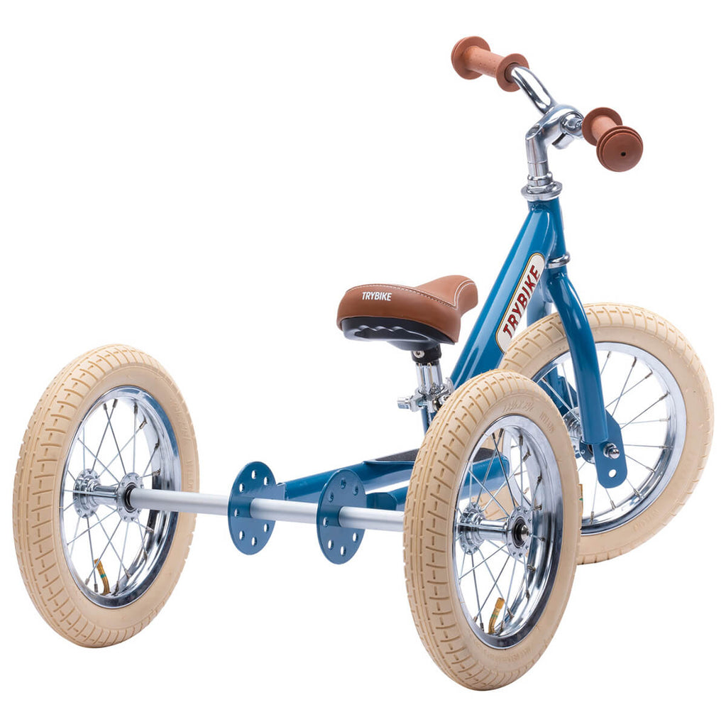 Trybike 2-in-1 Balance Bike / Tricycle in Vintage Blue by Co&Co