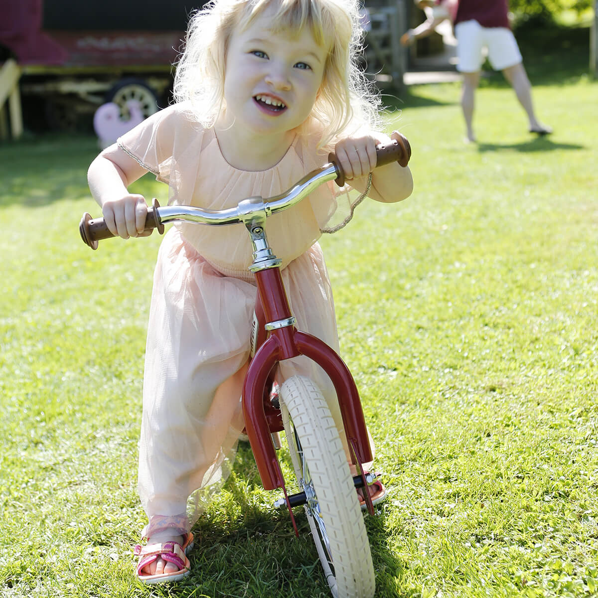 Trybike 2-in-1 Balance Bike / Tricycle in Classic Red by Co&Co