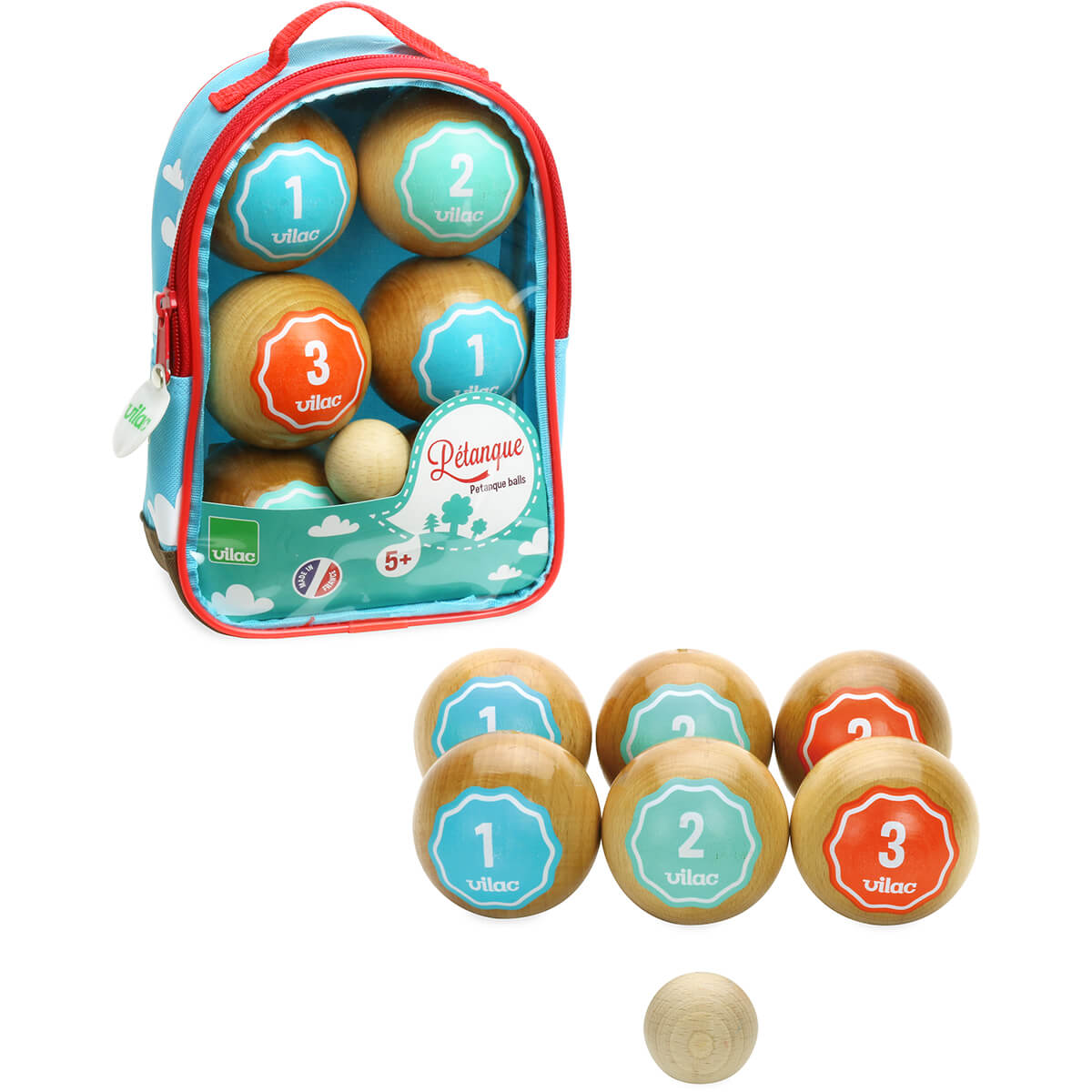 Retro Petanque Ball Set by Vilac