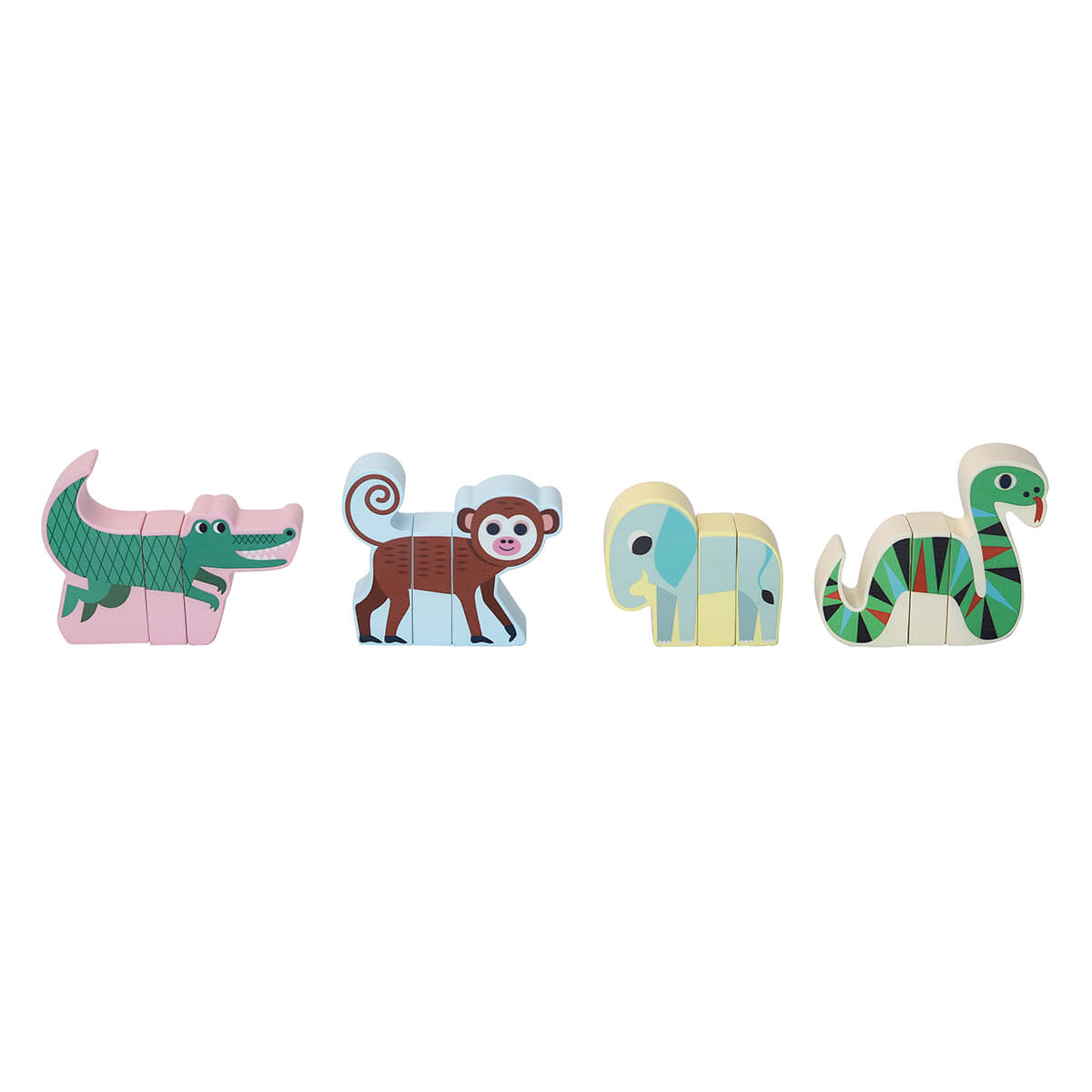 Ingela P. Arrhenius Magnetic Jungle Animals Set by Vilac