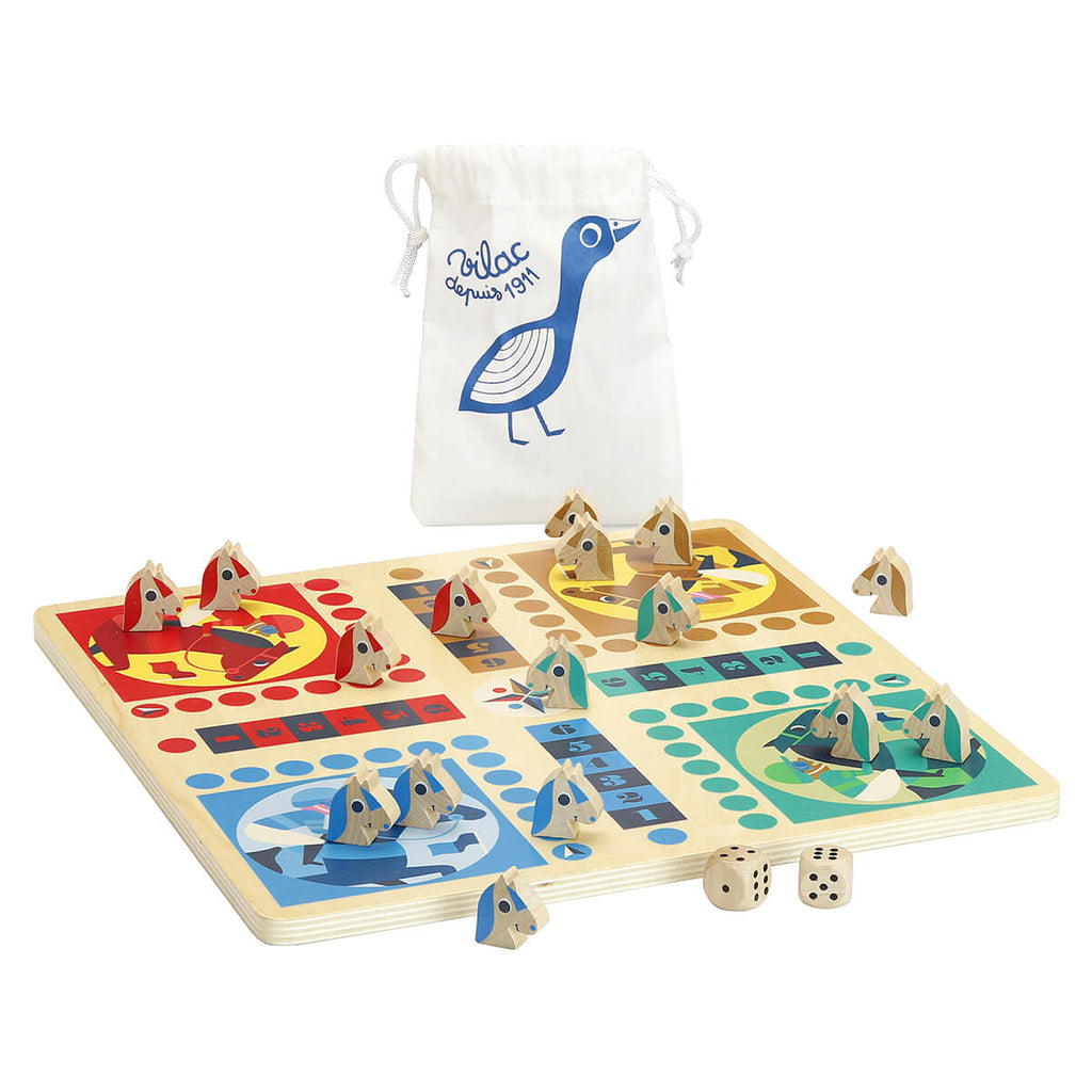 Ingela P. Arrhenius Dada-Oie Board Games Set by Vilac