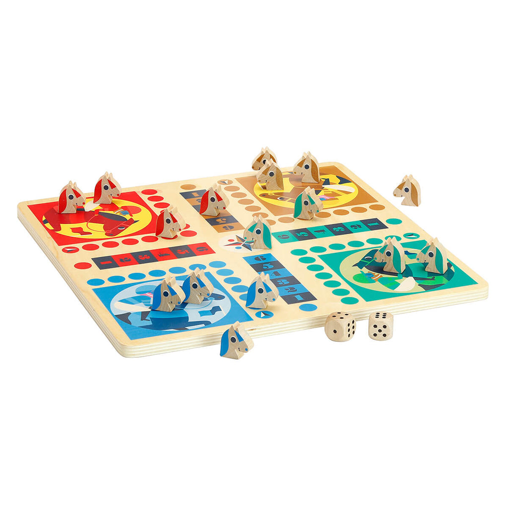 Ingela P. Arrhenius Dada-Oie Board Games Set by Vilac