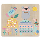 Suzy Ulman Evolutive Wooden Jigsaw Puzzles by Vilac (Set of 4)