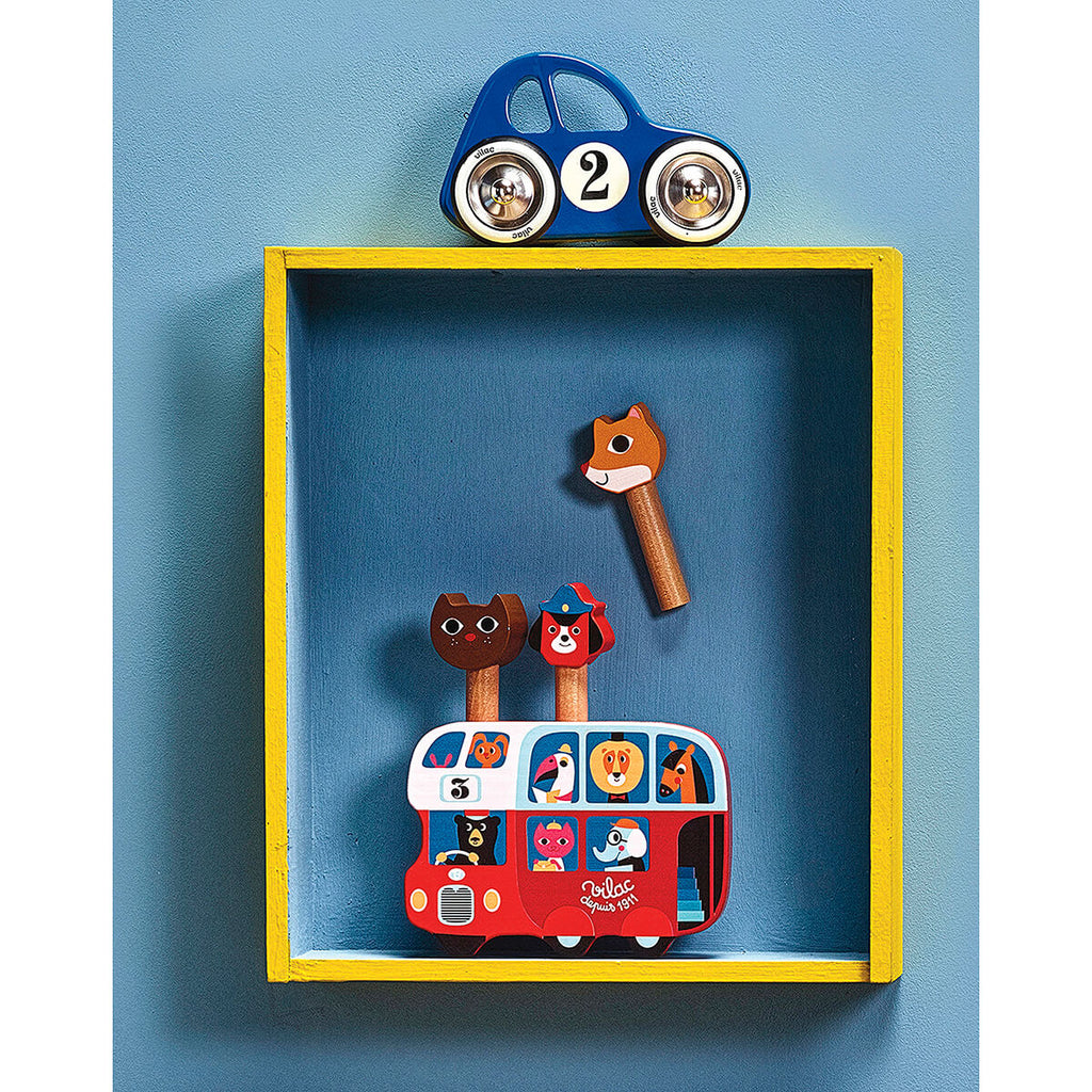Ingela P. Arrhenius Pop Up Autobus Toy by Vilac