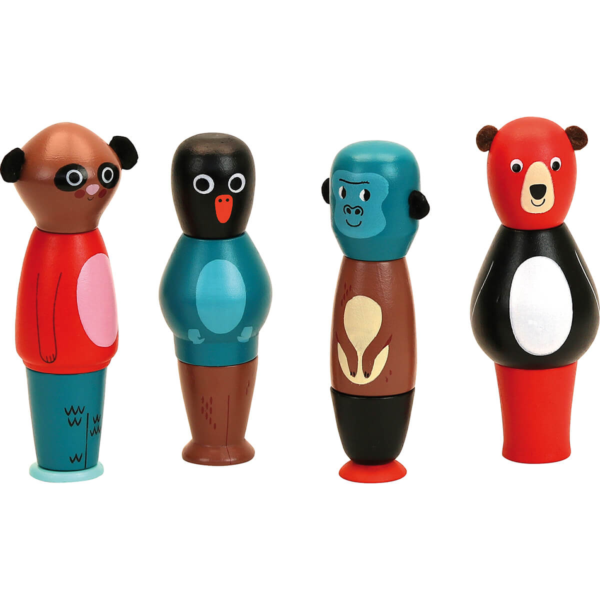Ingela P. Arrhenius Magnetic Animals Set by Vilac