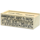 Keith Haring Natural Wood Dominoes by Vilac