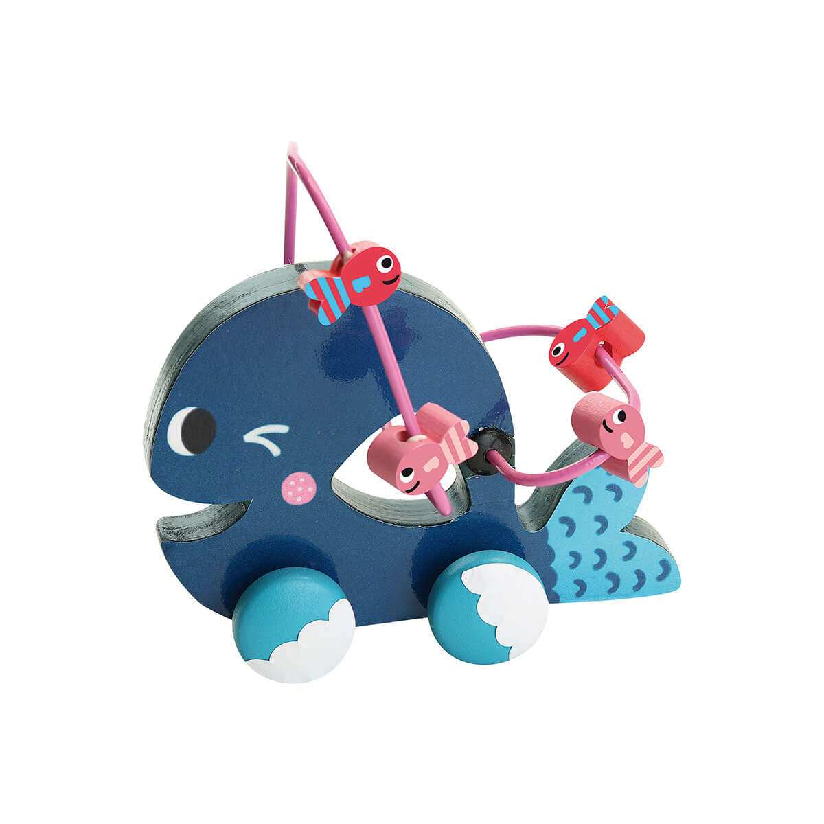 Michelle Carlslund Whale Bead Maze by Vilac