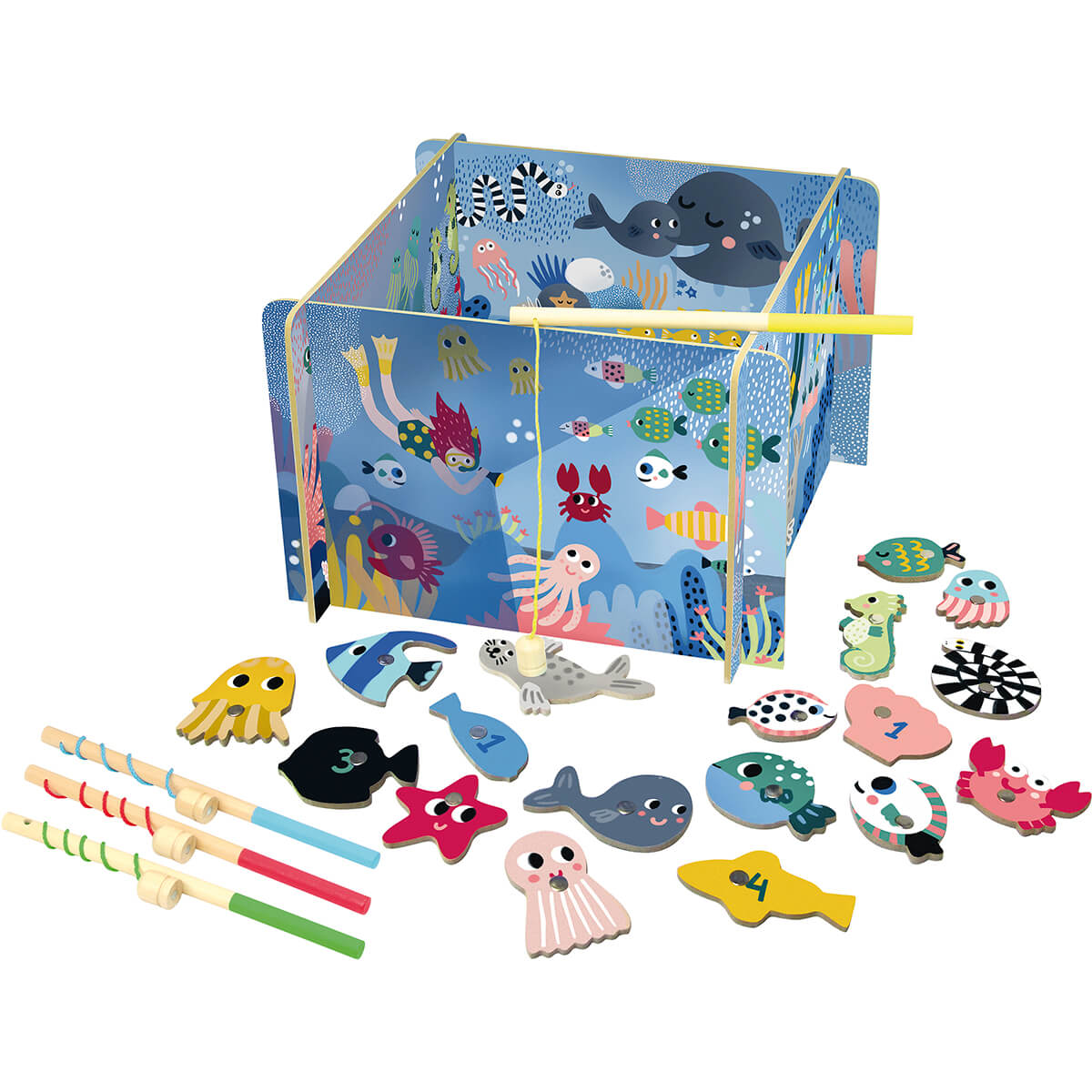 Michelle Carlslund Magnetic Fishing Game by Vilac