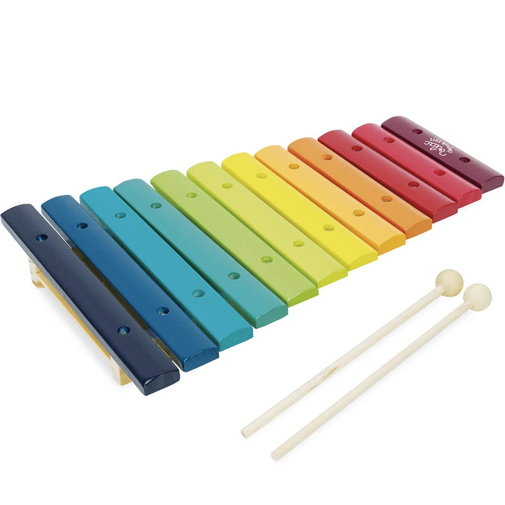 Rainbow Wooden Xylophone by Vilac