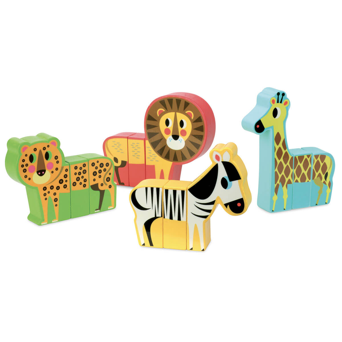 Ingela P. Arrhenius Magnetic Savannah Animals Set by Vilac