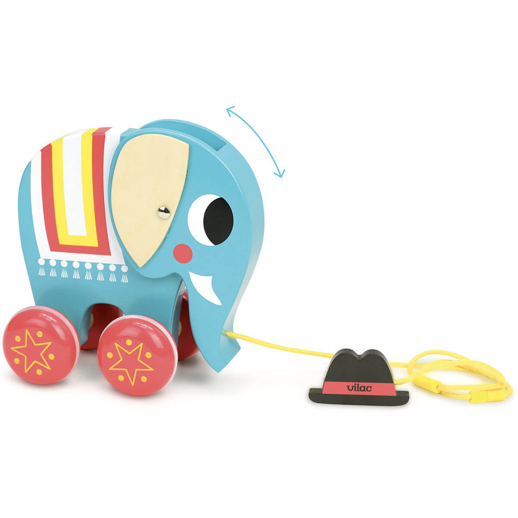 Ingela P. Arrhenius Elephant Pull Toy by Vilac
