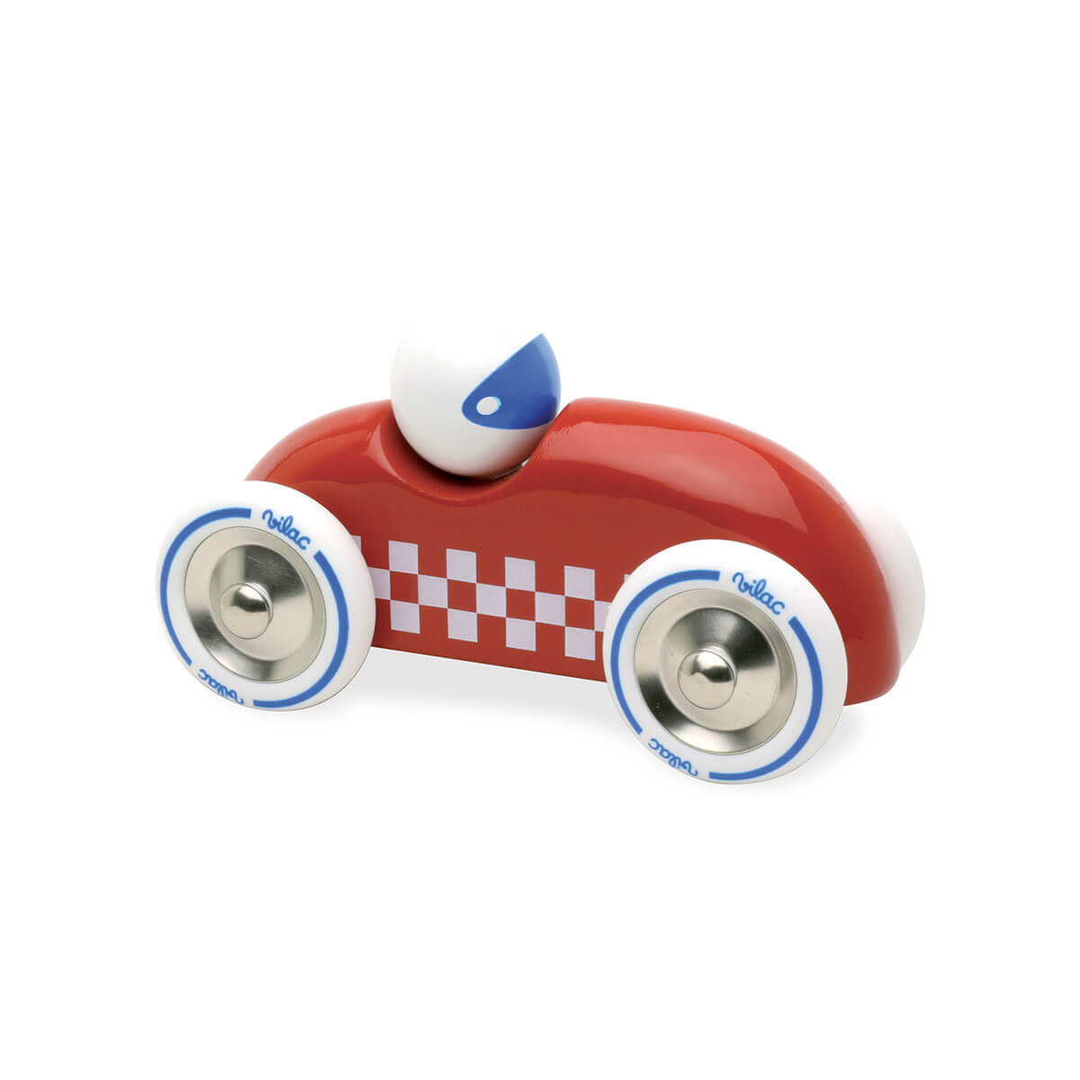 Medium Wooden Rally Car in Red by Vilac
