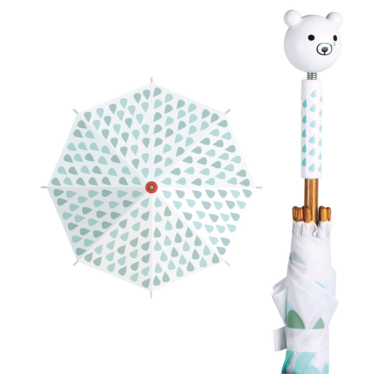 Shinzi Katoh Sora Bear Umbrella by Vilac