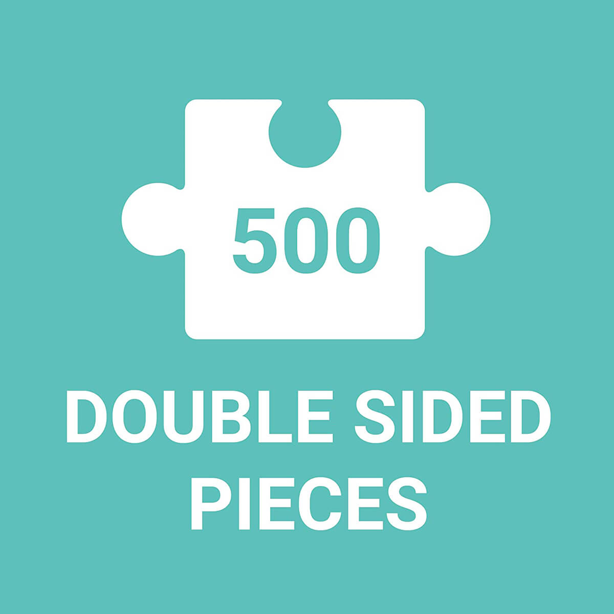 Warhol Marilyn 500 Piece Double Sided Puzzle by Mudpuppy