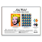 Warhol Marilyn 500 Piece Double Sided Puzzle by Mudpuppy