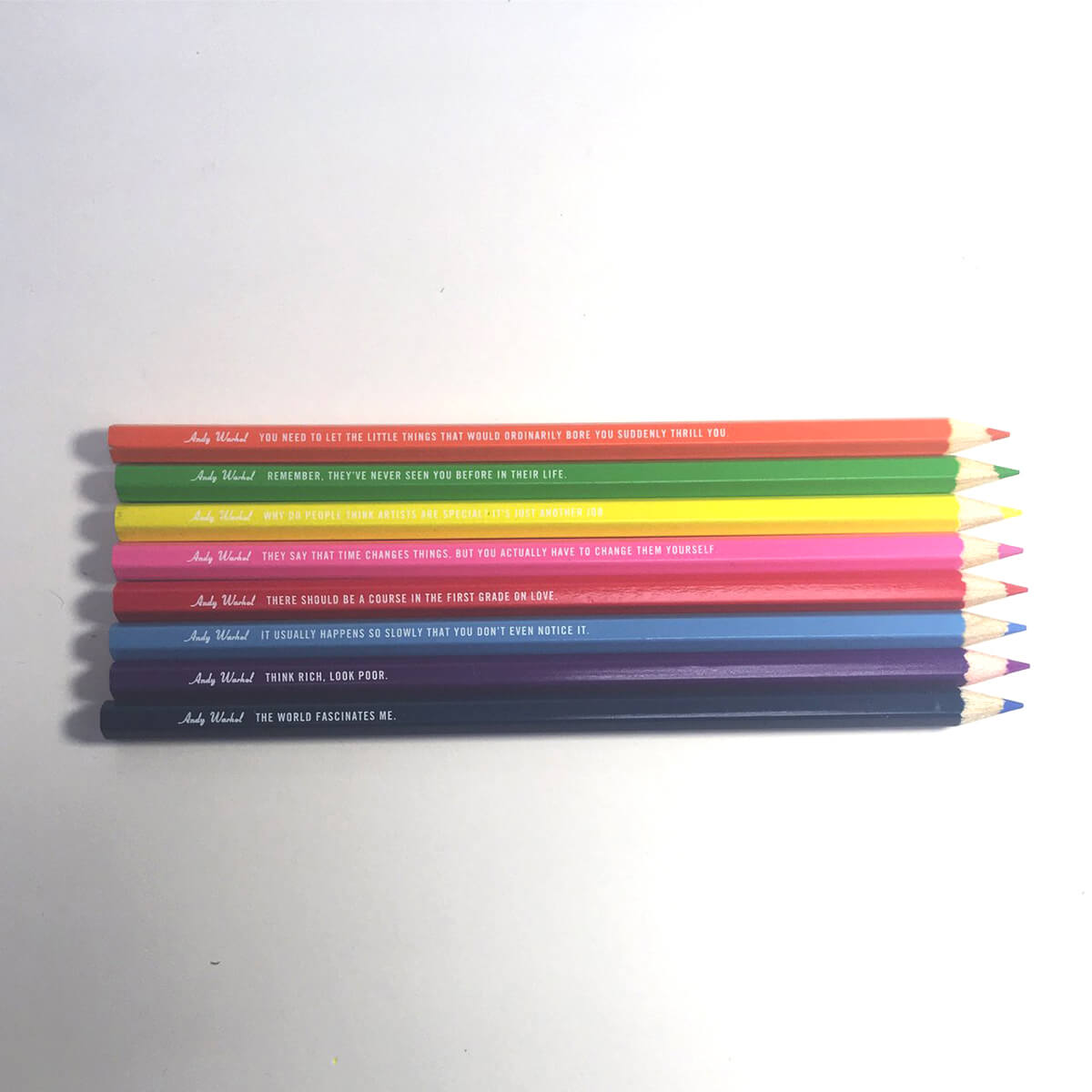 Warhol Philosophy 2.0 Coloured Pencils by Mudpuppy