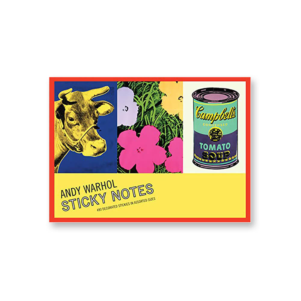 Warhol's Greatest Hits Sticky Notes by Mudpuppy