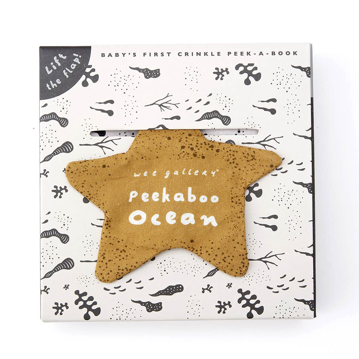 Peekaboo Ocean: Baby's First Crinkle Peek-A-Book By Surya Sajnani