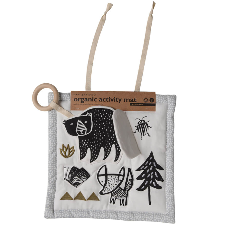 Woodland Organic Cotton Activity Pad by Wee Gallery