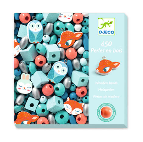 Wooden Beads - Little Animals by Djeco