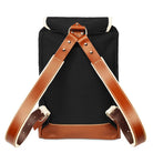Matra Mini Leather Backpack in Black by YKRA