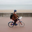 Matra Mini Leather Backpack in Black by YKRA