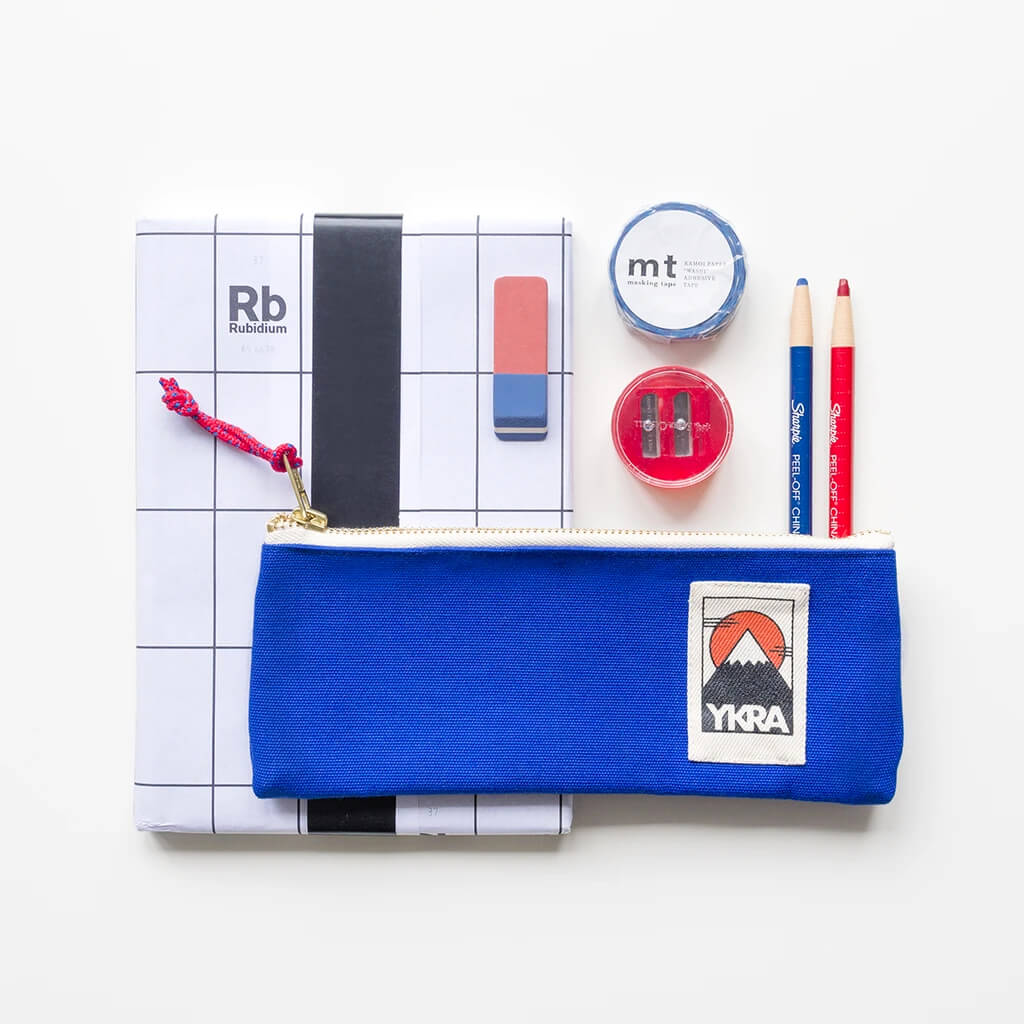 Pencil Case in Blue by YKRA