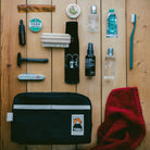 Dopp Pack Toiletry Bag in Black by YKRA