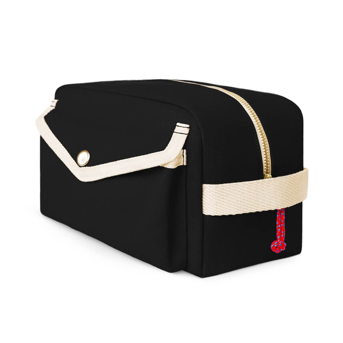 Dopp Pack Toiletry Bag in Black by YKRA