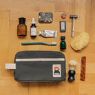 Dopp Pack Toiletry Bag in Khaki by YKRA