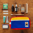 Dopp Pack Toiletry Bag in Tricolor by YKRA