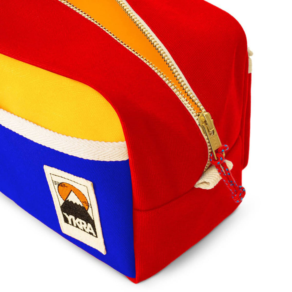 Dopp Pack Toiletry Bag in Tricolor by YKRA