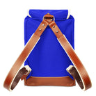 Matra Mini Leather Backpack in Blue by YKRA