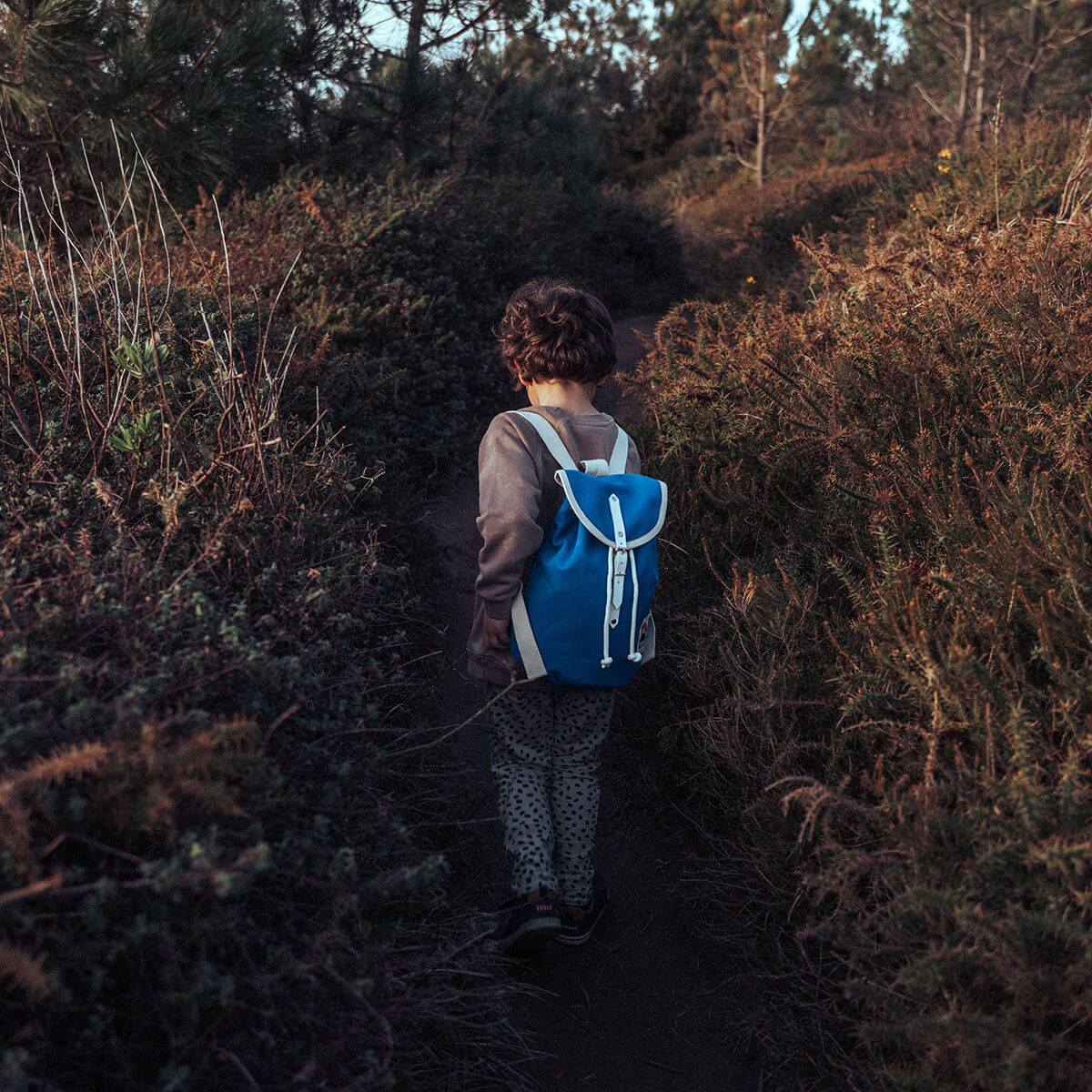 Sailor Mini Backpack in Blue by YKRA