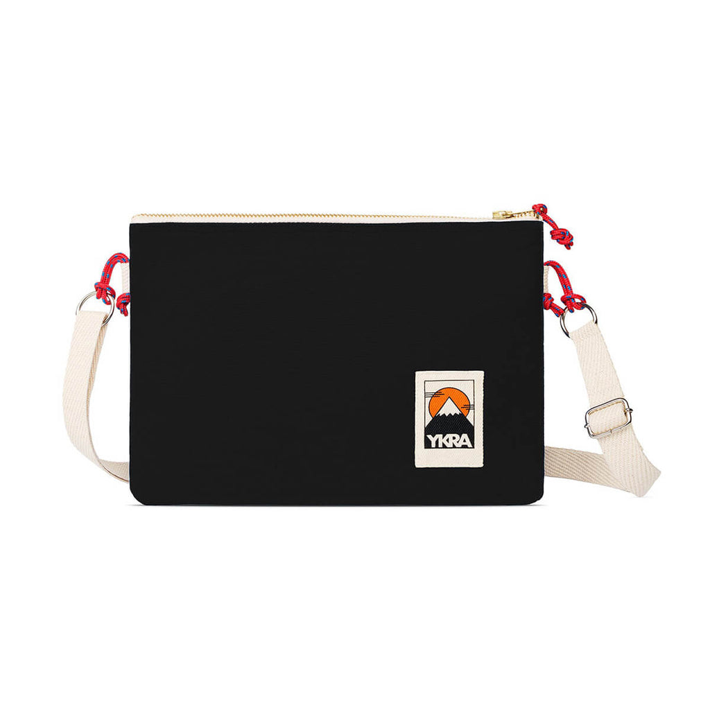 Side Pouch Bag in Black by YKRA