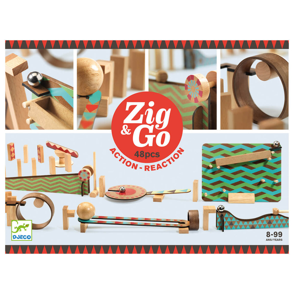 Zig & Go Game 48 Pieces by Djeco