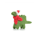Mini Diplodocus Felt Tree Decoration by Amica