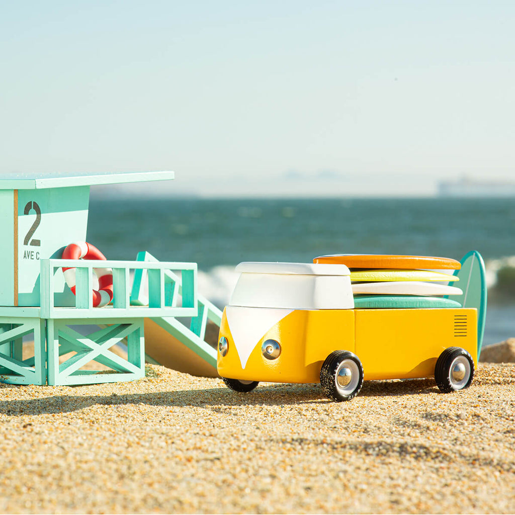 Beach Bus Sunset By Candylab Toys