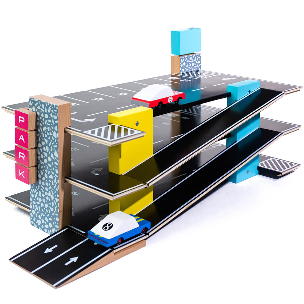 Magnetic Parking Garage By Candylab Toys