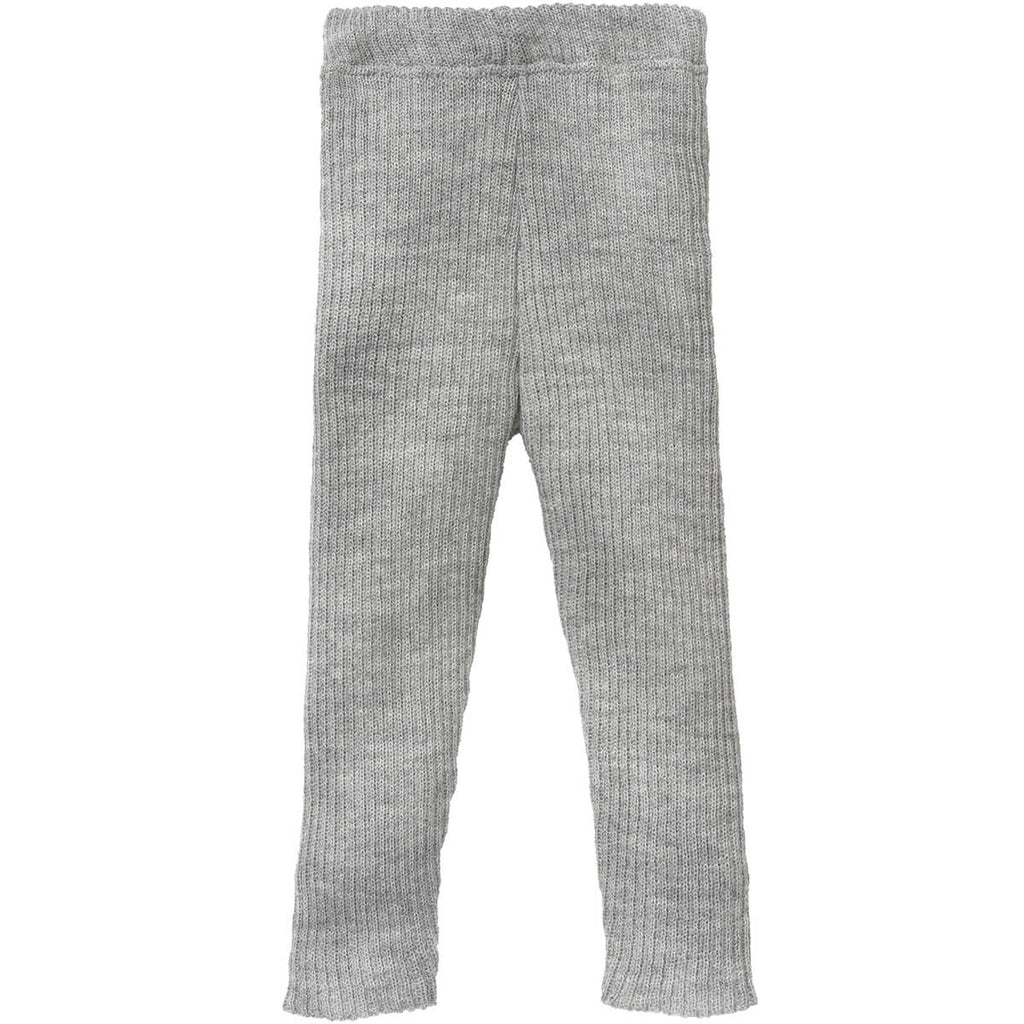 Knitted Merino Leggings in Grey by Disana