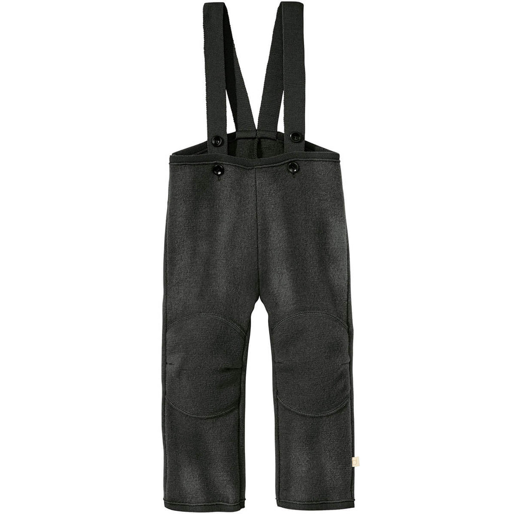 Boiled Wool Trousers in Anthracite by Disana