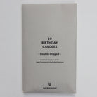 10 Double-Dipped Birthday Candles by Wax Atelier