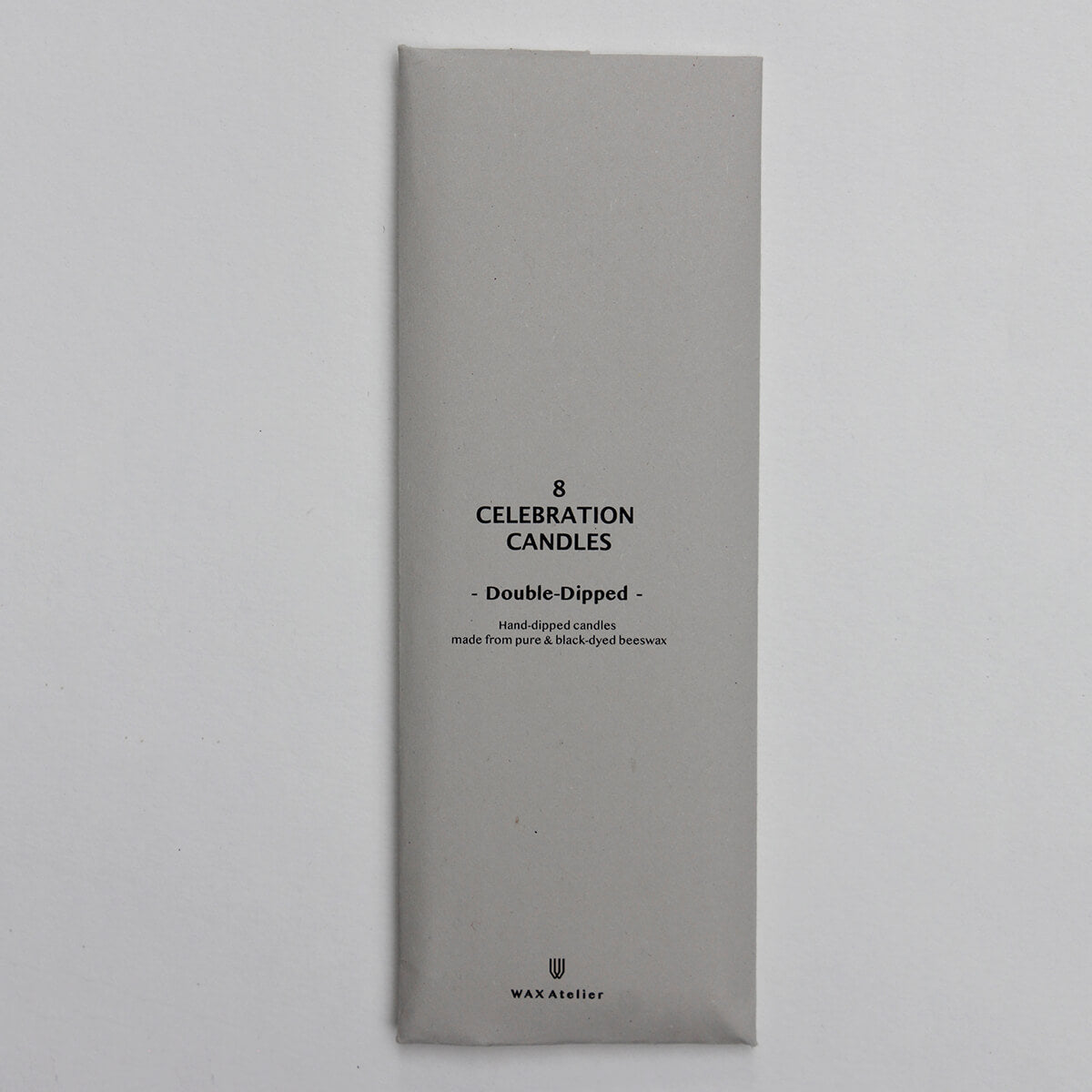 8 Celebration Extra Long Double-Dipped Birthday Candles in by Wax Atelier