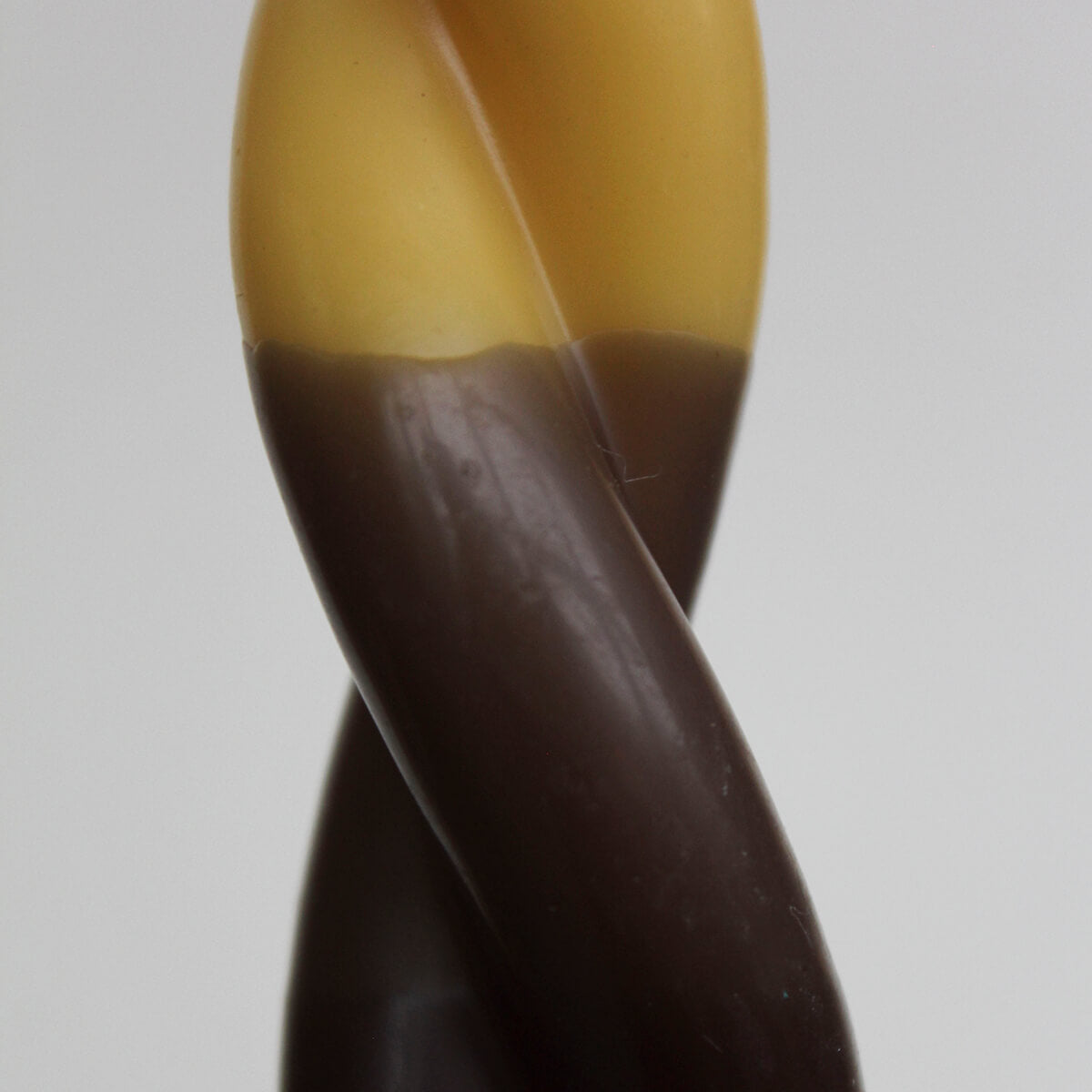 Twisted Double-Dipped Candle by Wax Atelier