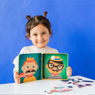 Funny Faces On-The-Go Magnetic Play Set by Petit Collage