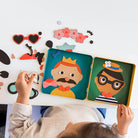 Funny Faces On-The-Go Magnetic Play Set by Petit Collage