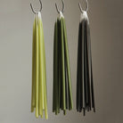 8 Celebration Extra Long Birthday Candles in Seaweed by Wax Atelier