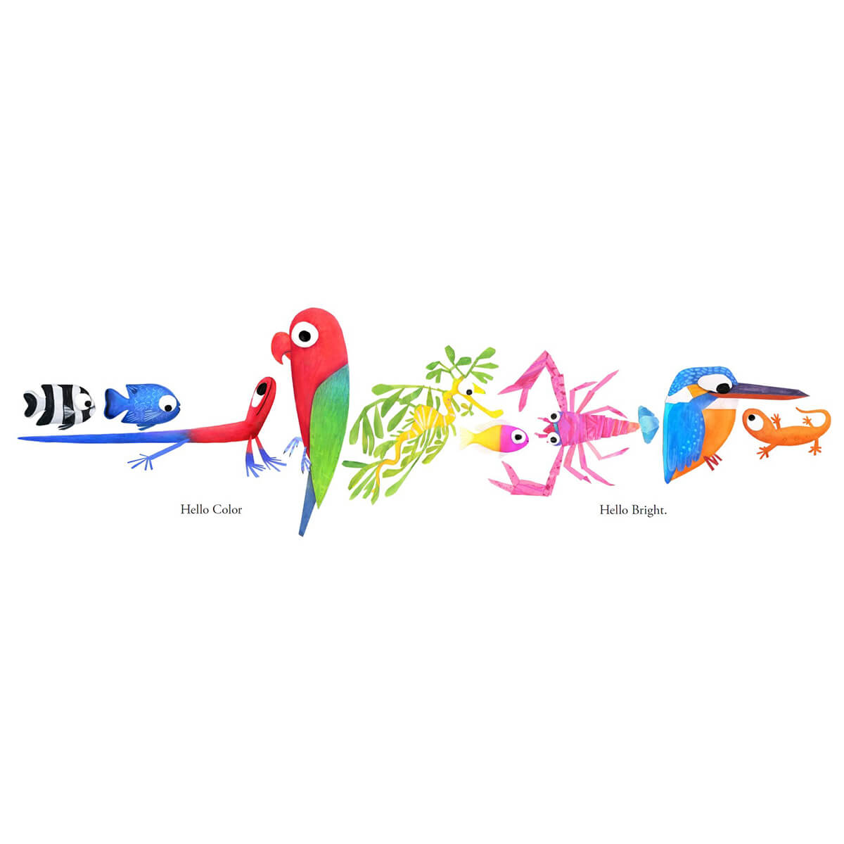 Hello Hello by Brendan Wenzel (Hardback)